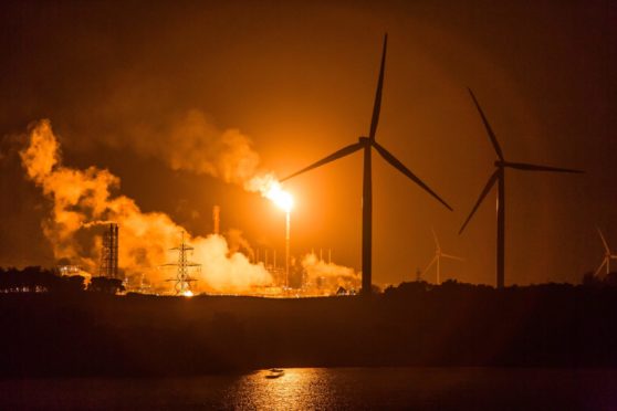 Residents are being warned of flaring as work begins on the £140m upgrade for the Mossmorran site.