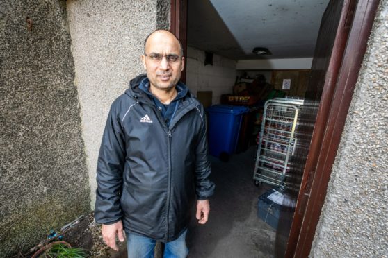 Pearson attempted to rob Zaheer Babar (pictured) with an imitation gun