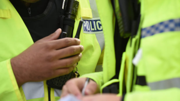 A police helicopter was called to assist in the search.
