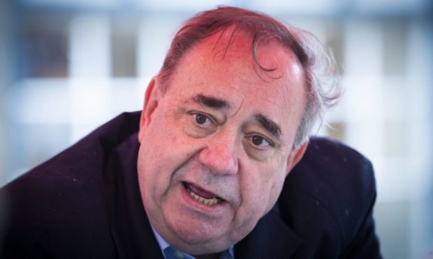 Former first minister Alex Salmond.
