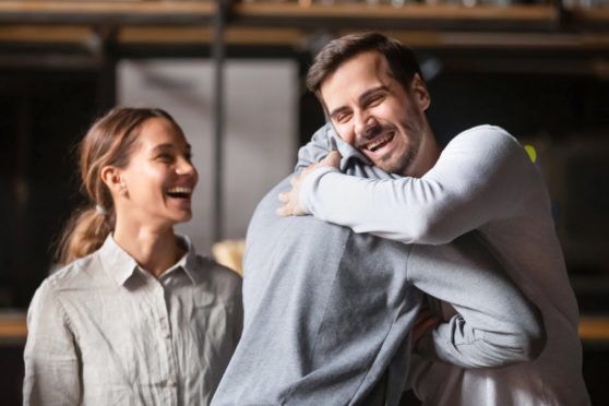 Some people will have to wait a bit longer for a hug despite the easing of Covid restrictions in most areas.