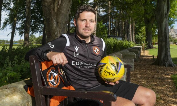 Dundee United assistant manager Liam Fox.