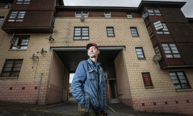George Mitchell was given fake keys to his new flat, after handing over £700.