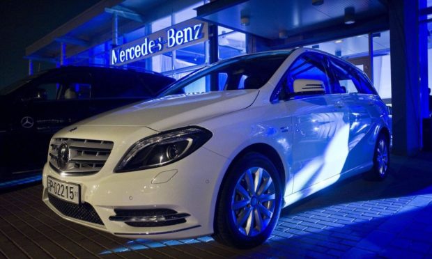 A Mercedes B Class.