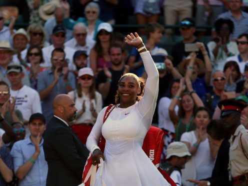 Serena Williams (Nigel French/PA)