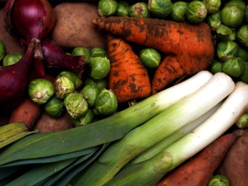 Vegetables (David Davies/PA)