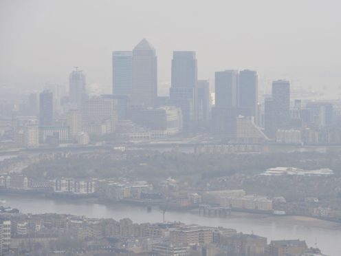 Air pollution has been a major problem in parts of London (Nick Ansell/PA)