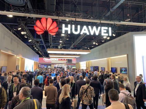 Huawei has grown rapidly in recent years, with its smartphone businesses now the world’s second largest (Martyn Landi/PA)