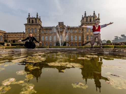 Leandra Ashton and Paul Hawkyard at Blenheim Palace (Charlotte Graham )