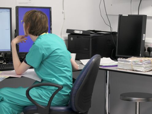 Report warns that NHS remains vulnerable to cyber-attack (Lynne Cameron/PA)