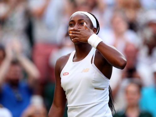 15-year-old Cori Gauff has taken Wimbledon by storm (Steven Paston/PA)