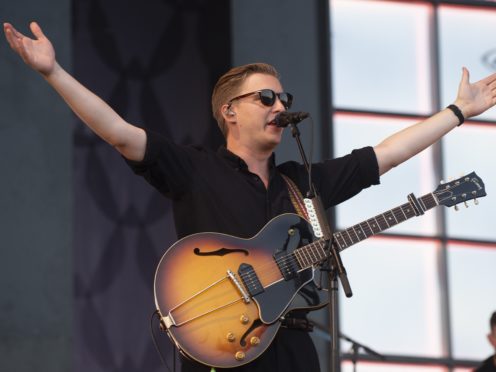 George Ezra performs during the TRNSMT festival (Lesley Martin/PA)