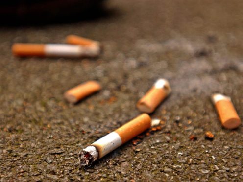 Cigarette butts hamper plant growth, study suggests (Jaime Da Silva Carvalho, Anglia Ruskin University/PA)