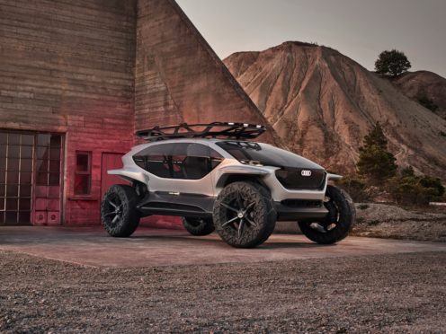 The AI:Trial concept vehicle (Audi/PA)
