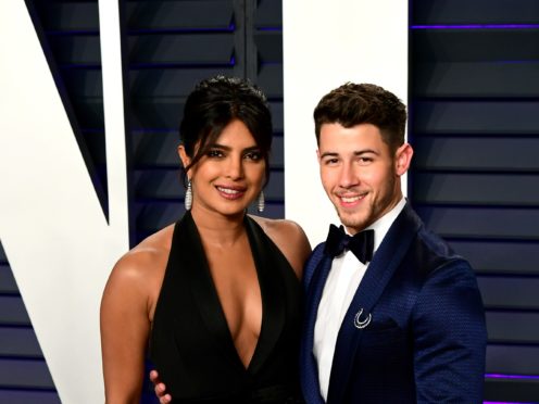 Priyanka Chopra and Nick Jonas (Ian West/PA)