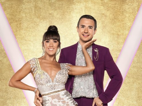 Will Bayley with his dance partner Janette Manrara (Ray Burmiston/BBC)