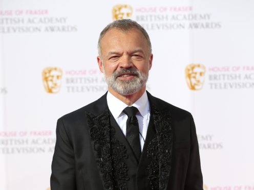 Graham Norton at the Baftas (Jonathan Brady/PA)