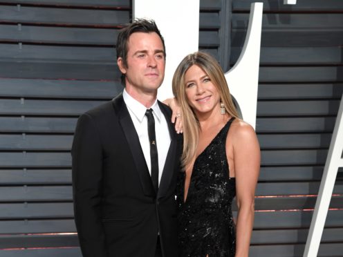 Justin Theroux and Jennifer Aniston (PA)