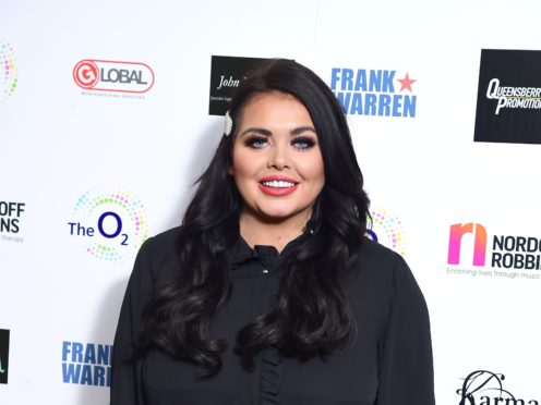 Scarlett Moffatt has been dropped from her presenting role on Saturday Night Takeaway (Ian West/PA)