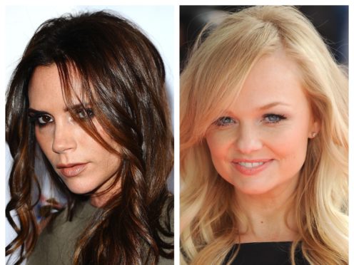Victoria Beckham and Emma Bunton (PA)
