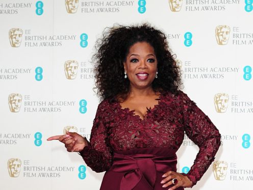 Oprah Winfrey took a tumble (Ian West/PA)