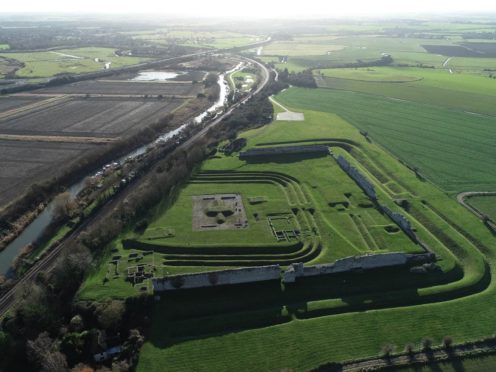 The site of the settlement (English Heritage)