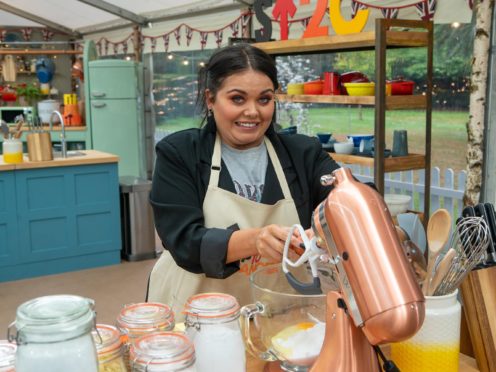 Scarlett Moffatt apologises for ‘dissing’ Bake Off contestants on Gogglebox (Mark Bourdillon/Love Productions/Channel 4)