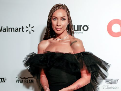 Leona Lewis add a touch of glamour to household chores (PA)