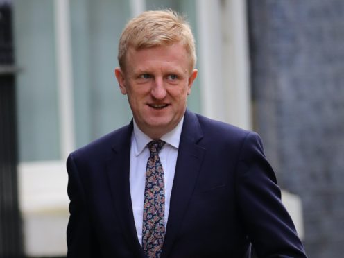 Oliver Dowden said ‘newspapers are at heart of the British media’ (Aaron Chown/PA)
