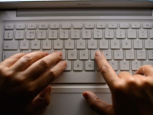 Cyber criminals are using the lockdown to take advantage of people (PA)