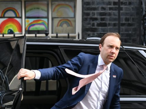 Health Secretary Matt Hancock has rejected claims of ‘state surveillance’ (Stefan Rousseau/PA)