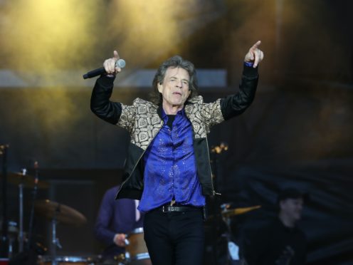 Sir Mick Jagger shared a black and white picture of himself and Ronnie Wood (Jane Barlow/PA)