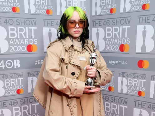 Billie Eilish was speaking to GQ magazine (Ian West/PA)