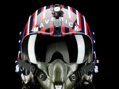 Tom Cruise’s Top Gun Helmet, Darth Vader’s costume and Will Ferrell’s Anchorman suit are among a trove of Hollywood items going under the hammer (Prop Store/PA)