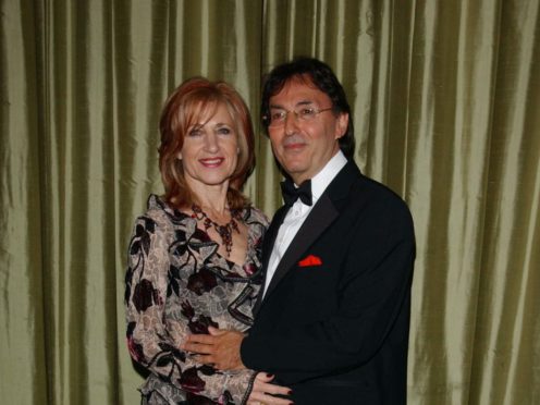 Don Black with his wife Shirley (Ian West/PA)
