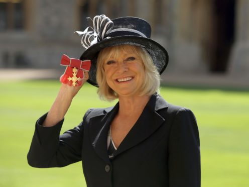 TV presenter Sue Barker (Steve Parsons/PA)