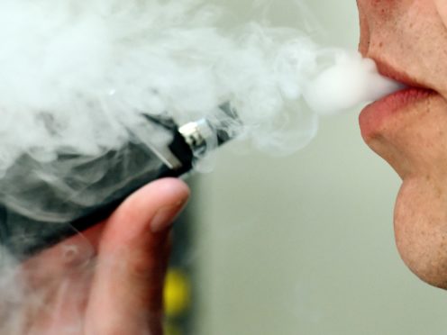 Scientists said electronic cigarettes containing nicotine are more effective in helping smokers quit than gum or patches (Nick Ansell/PA)