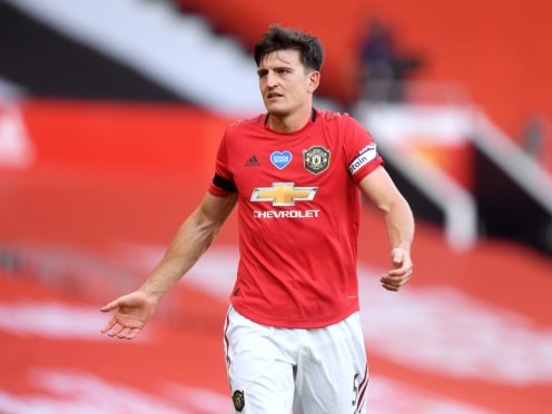 Manchester United captain Harry Maguire admits it is sometimes difficult to ignore the criticism levelled at the club (Michael Regan/NMC Pool)