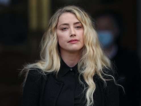 Amber Heard (Yui Mok/PA)