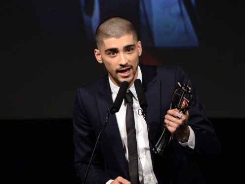 Zayn Malik shared his new single Vibez ahead of the release of album Nobody Is Listening (Doug Peters/PA)