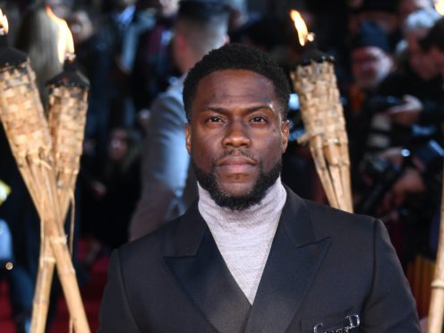 Kevin Hart was among the celebrities condemning the extraordinary scenes in Washington DC (Matt Crossick/PA)