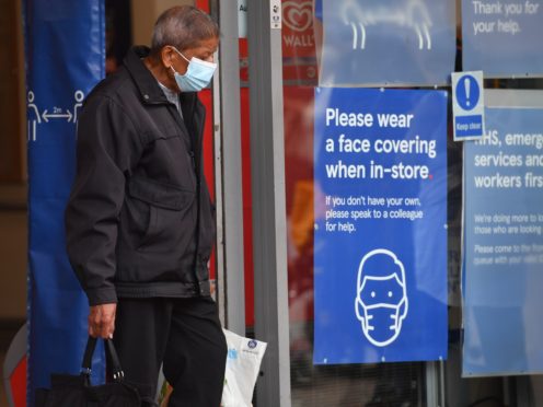 Tesco is the latest supermarket to ban customers who refuse to wear a face covering without medical exemption (Jacob King/PA)