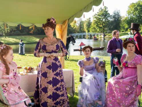 Bridgerton is set in the early 19th century (Liam Daniel/Netflix/PA)
