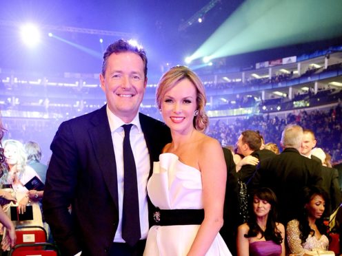 Piers Morgan and Amanda Holden (Ian West/PA)