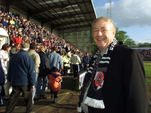 Darlington FC former chairman George Reynolds who has died (Owen Humphreys/PA)