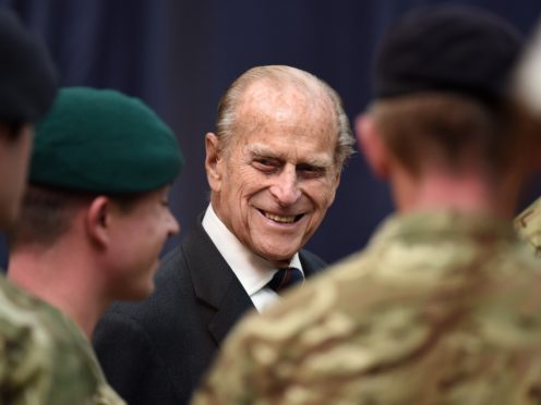 Major General Matt Holmes, Commandant General of the Royal Marines, paid tribute to the Duke of Edinburgh (Andrew Matthews/PA Archive)