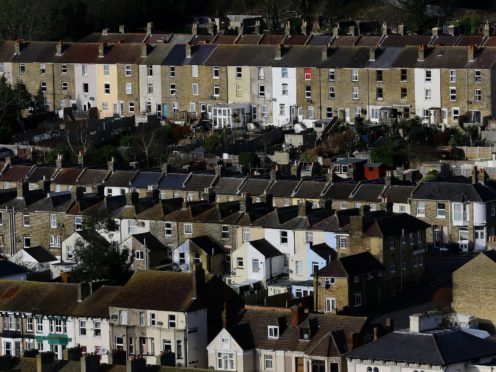 Houses in Dover, Kent. Two fifths of people whose fixed-term mortgages have ended since the start of the first lockdown in March 2020 have taken no action to switch, according to Citizens Advice (Gareth Fuller/PA)