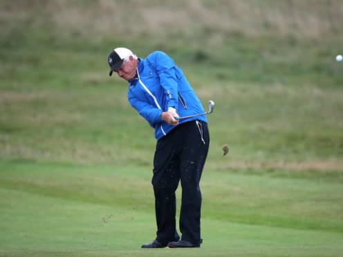 Sandy Lyle struggled on day one of the Masters (Nick Potts/PA)
