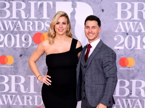 Gemma Atkinson and Gorka Marquez announced in February that they are engaged (Ian West/PA)