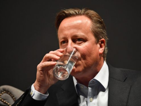 David Cameron’s role working with Greensill has been under scrutiny (Jacob King/PA)